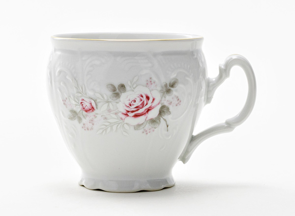 Cup tea Gray rose gold Bernadotte cask