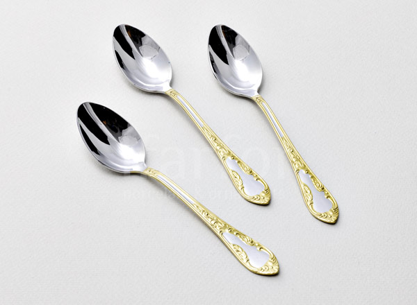 Set of cutlery tea Embassy 6/6 With decorative cover