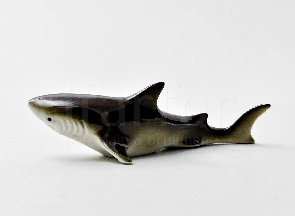 Sculpture Small shark Grey
