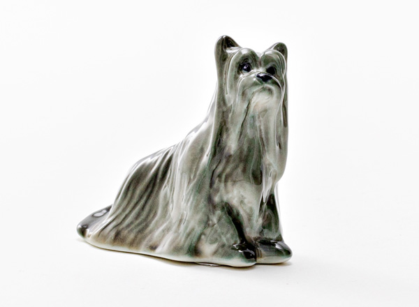 Sculpture Yorkshire terrier