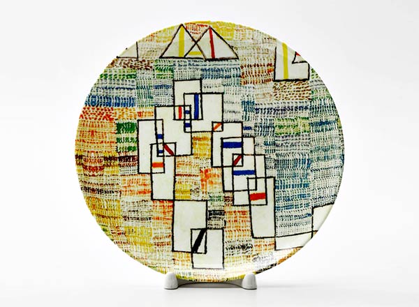 Decorative plate Paul Klee Corner of Provence