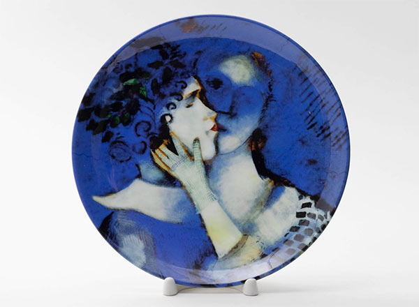 Decorative plate Chagall Mark Zakharovich Love