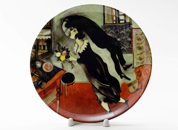 Decorative plate Chagall Mark Zakharovich Birthday