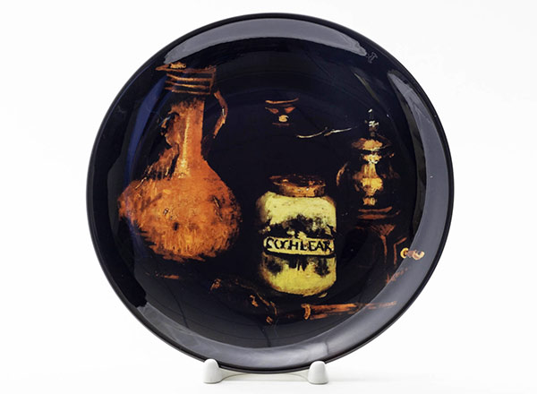 Декоративная тарелка Винсент Ван Гог Натюрморт с кофейной мельницей и кувшином