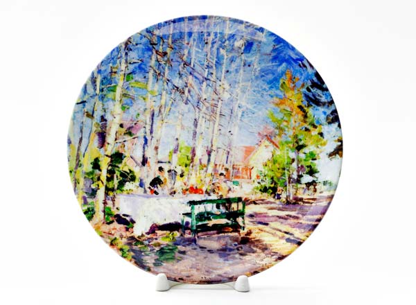 Decorative plate Korovin Konstantin Alekseevich Spring