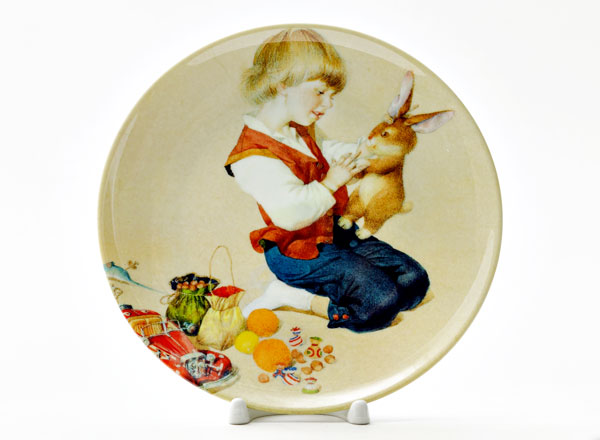 Decorative plate  New Years gift