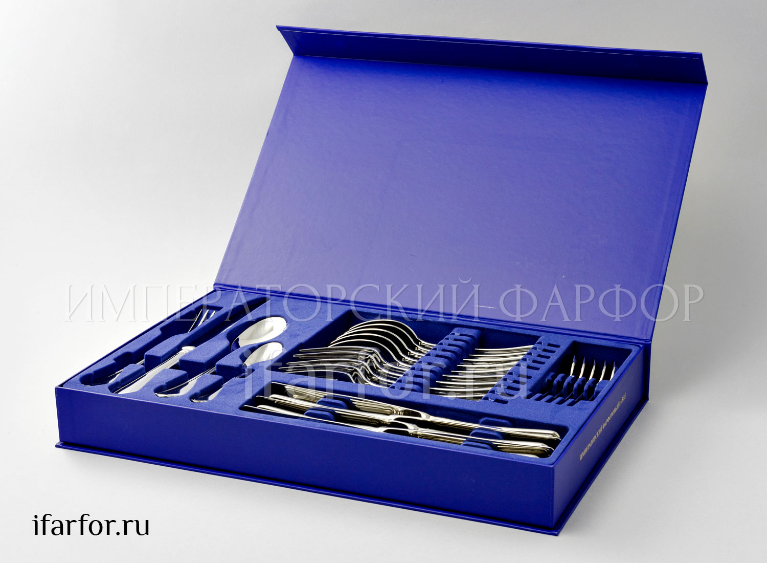Набор столовых приборов в подарочной коробке «Консул» 6/24