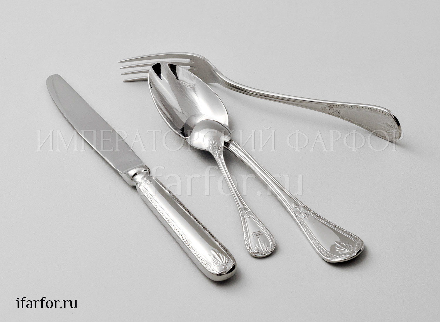Набор столовых приборов в подарочной коробке «Император» 6/24