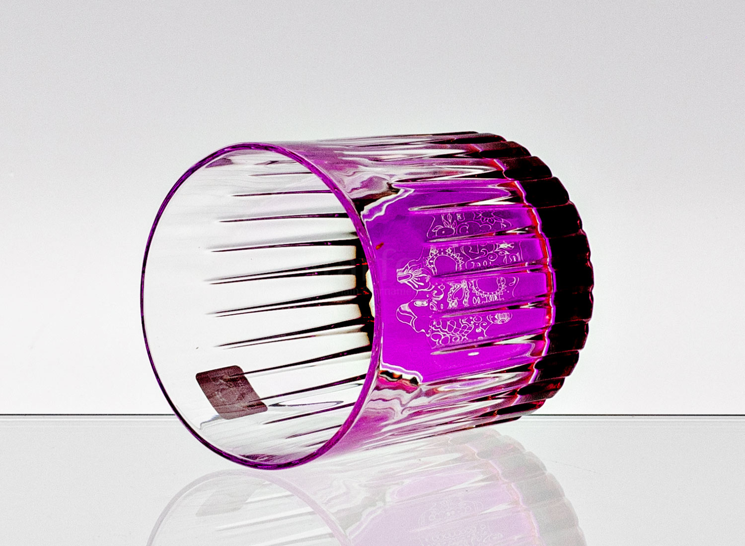 Стакан для виски «Rosa розовый»