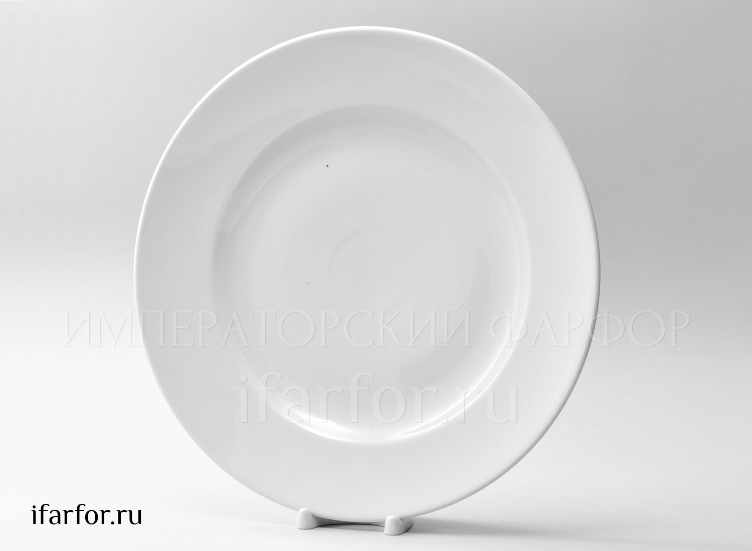 Блюдо круглое 300 Молодежная Белый н/к