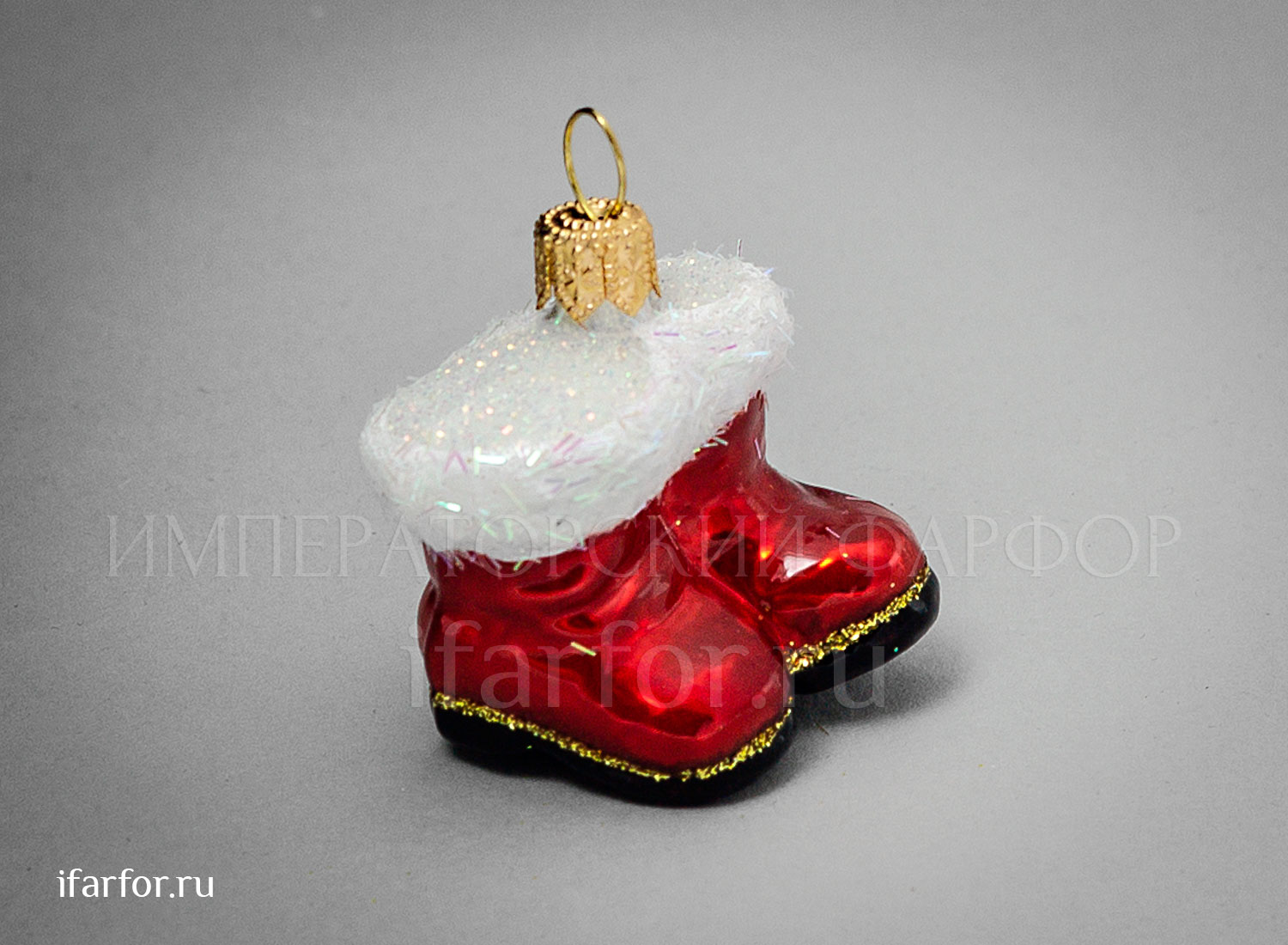 Елочная игрушка «Рождественские сапожки»