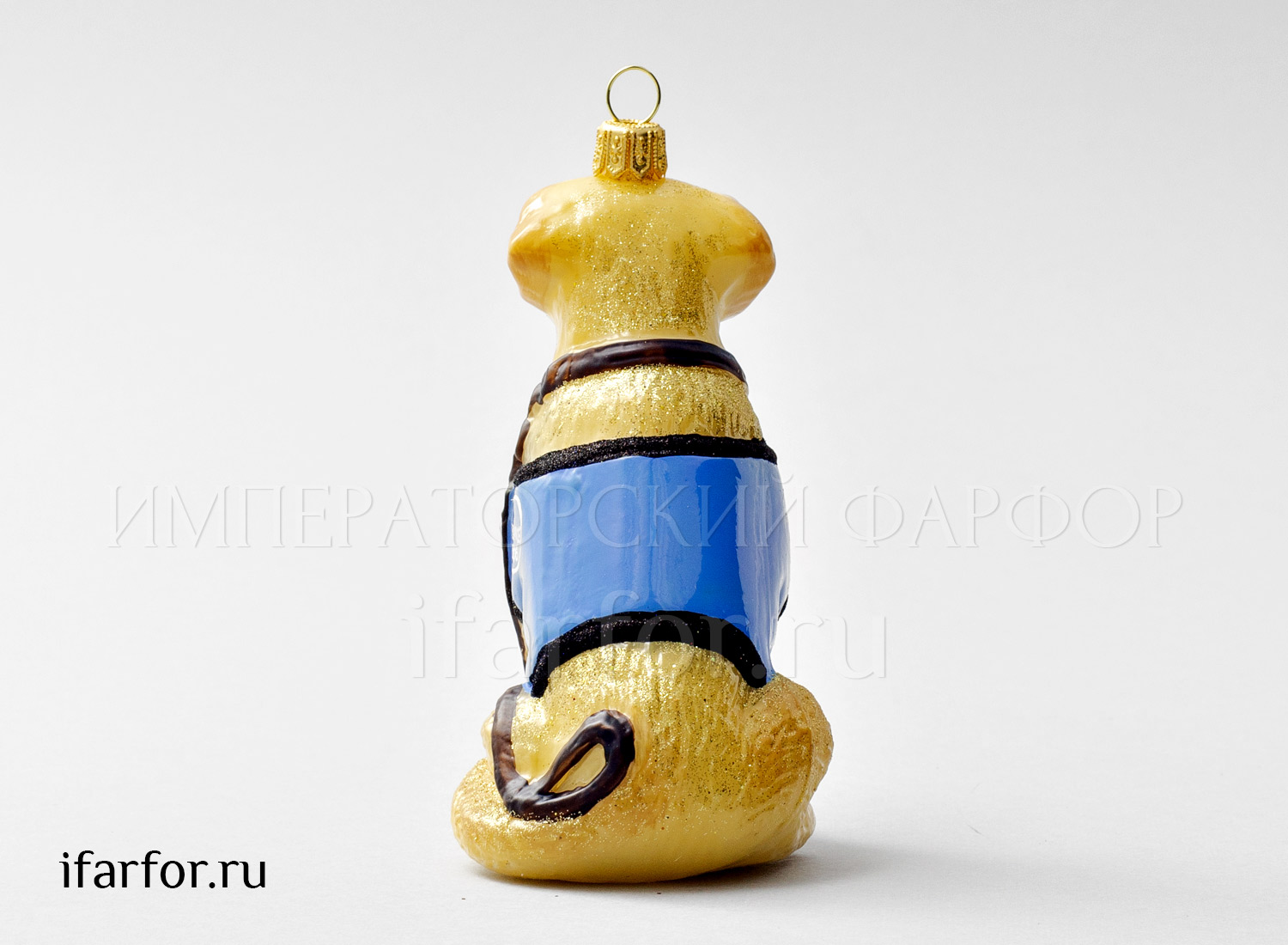 Елочная игрушка «Собака-помощник»