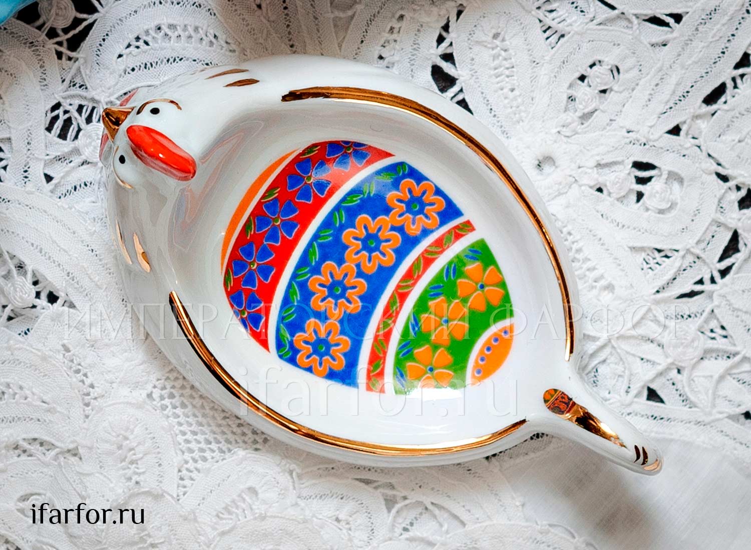 Подставка для яйца пасхальная «Подворье. Полоски»