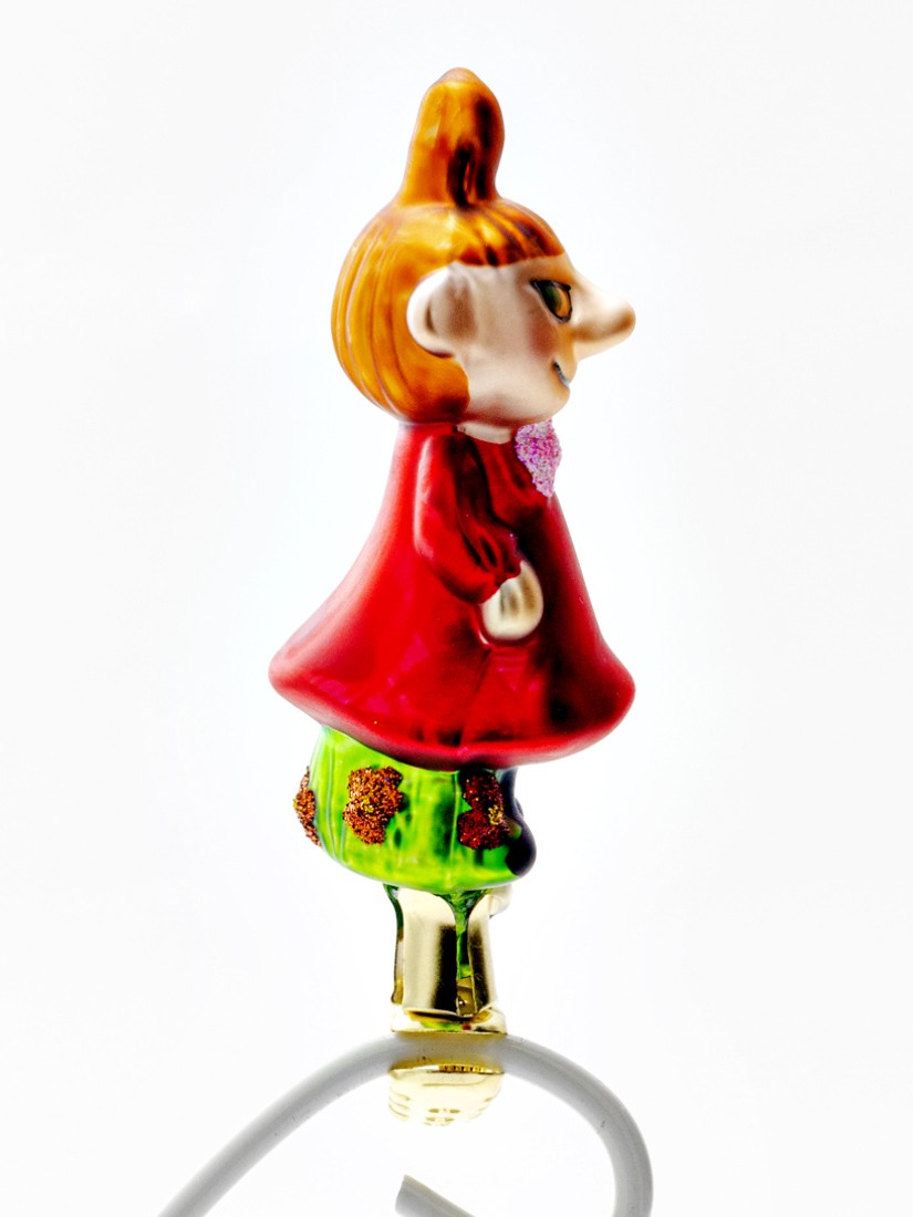 Елочная игрушка «Малышка Мю» Стекло. 120 мм.