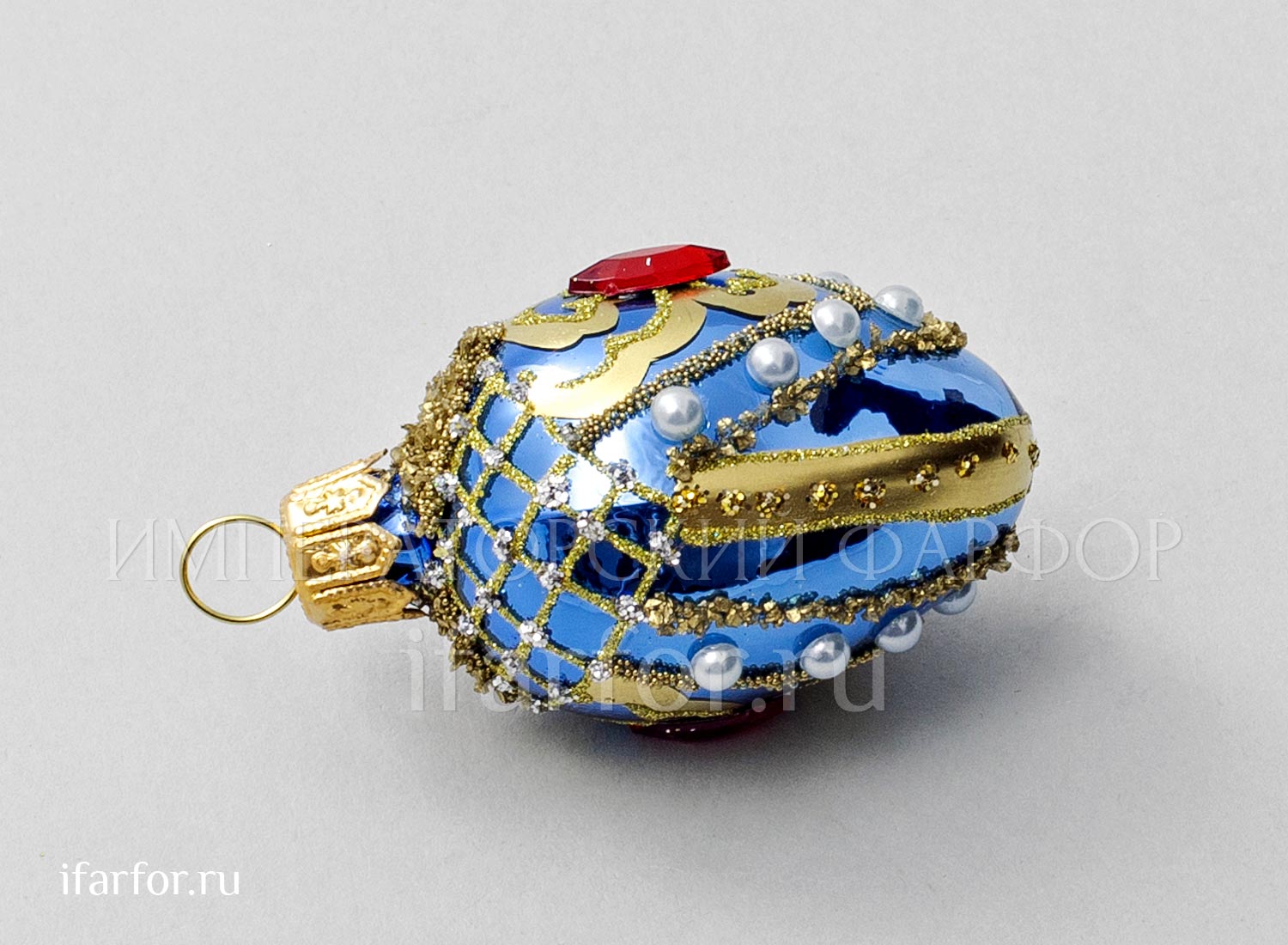 Елочная игрушка «Яйцо Фаберже малое»