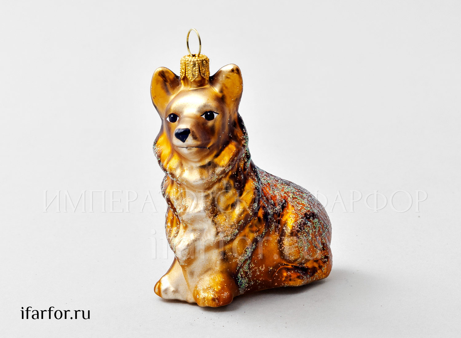 Елочная игрушка «Корги»