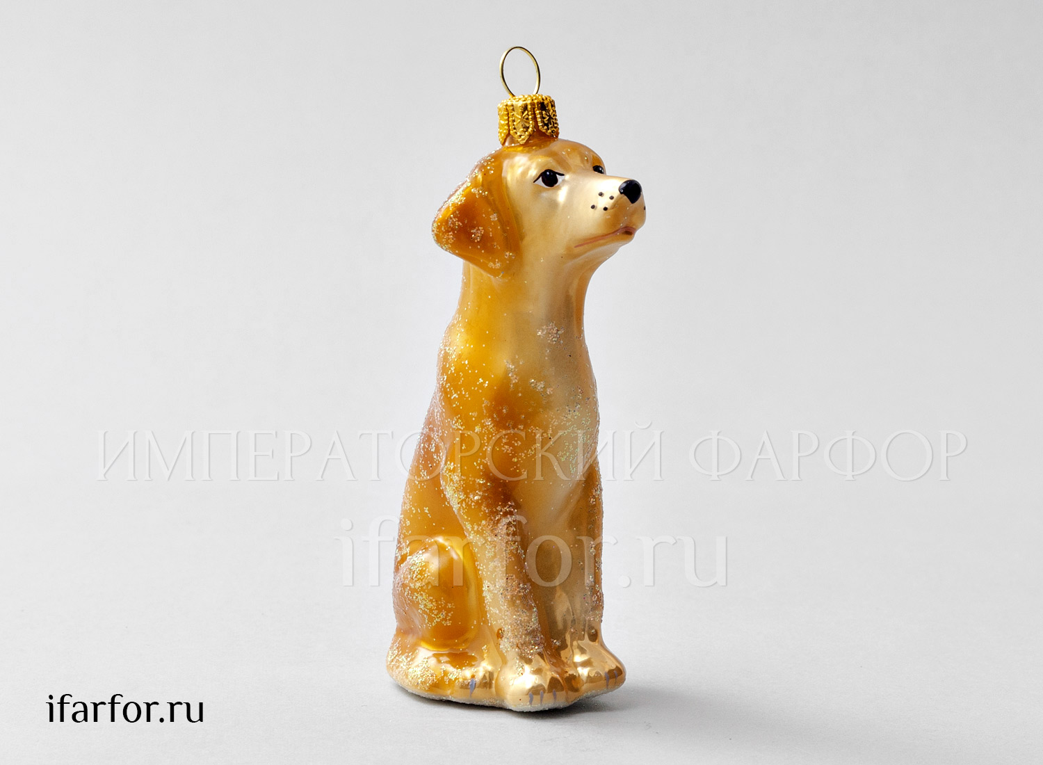 Елочная игрушка «Американский фоксхаунд»