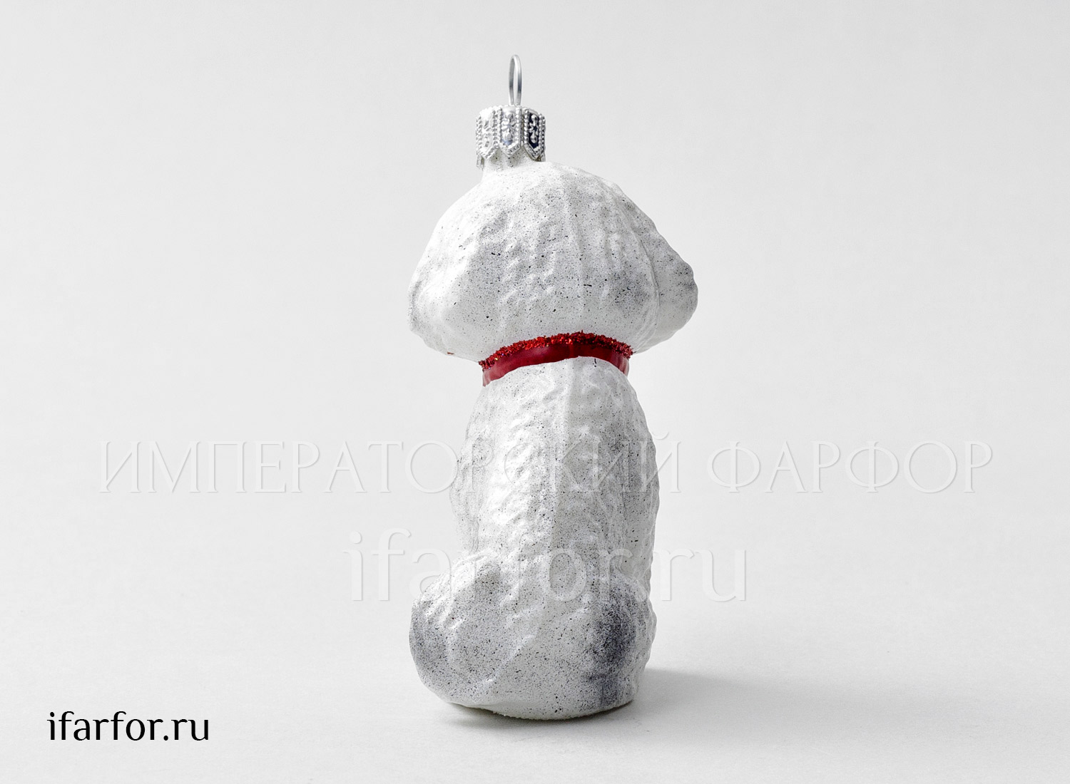 Елочная игрушка «Мальтийская болонка»