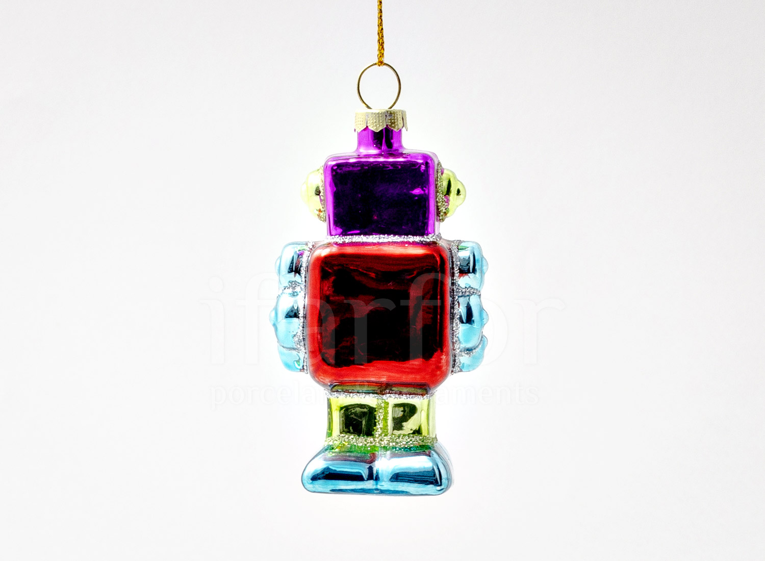 Елочная игрушка «Маленький робот»