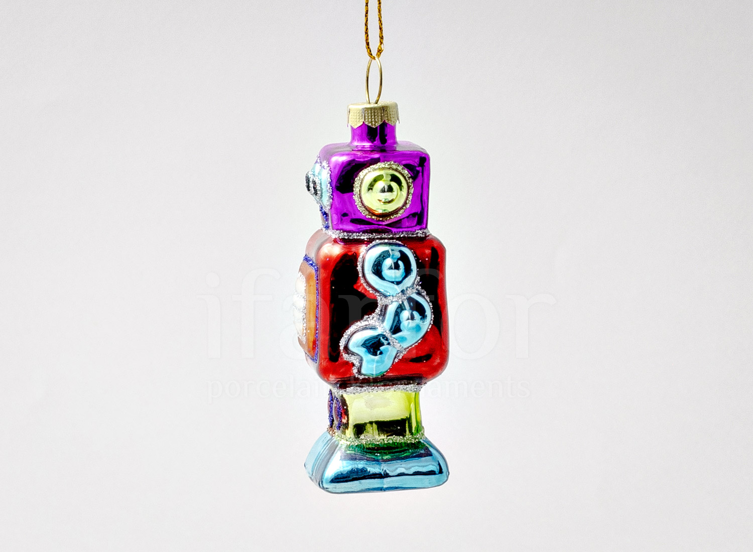 Елочная игрушка «Маленький робот»