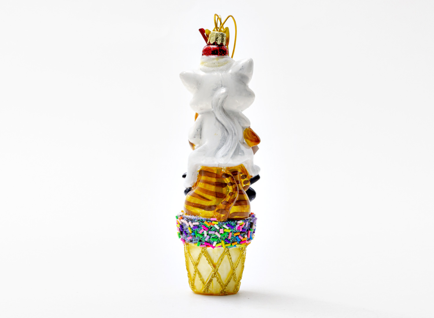 Елочная игрушка «Мороженое рожок»