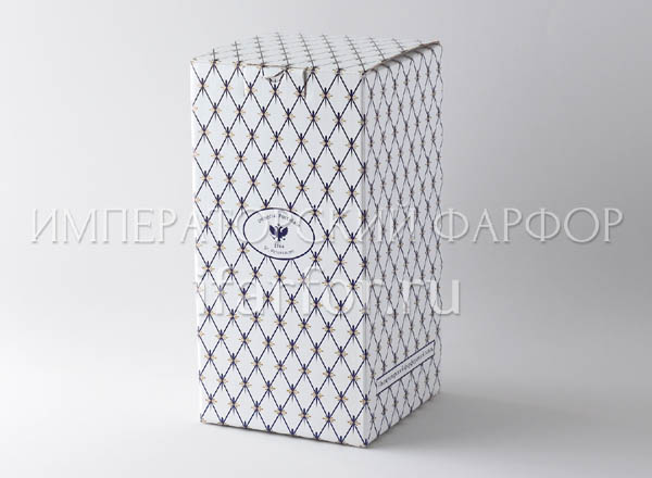 Подарочная упаковка для вазы Кобальтовая сетка Коробка