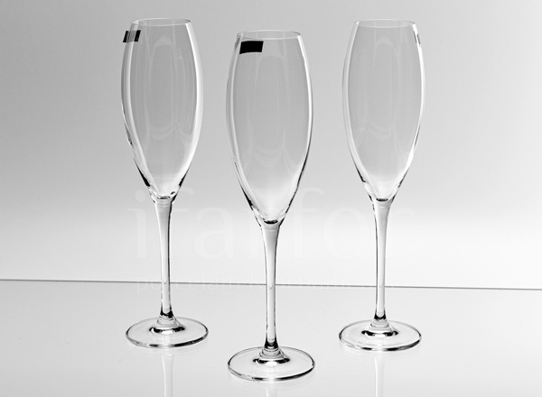 Goblets set for champagne Carduelis Cecilia 6/6 Crystalite Bohemia