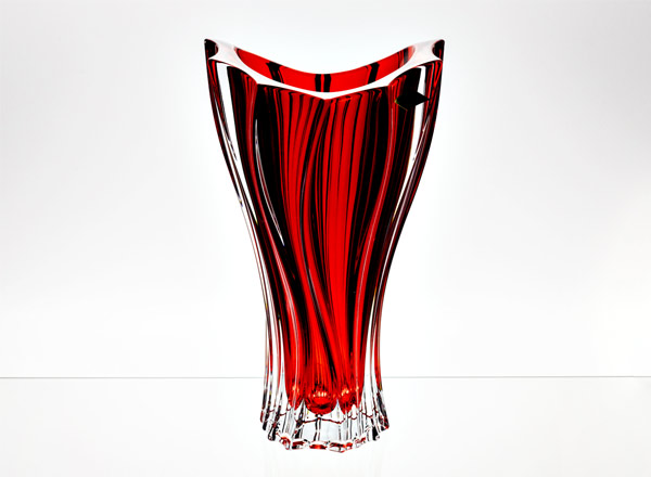 Vase for flowers Red Aurum PLANTICA