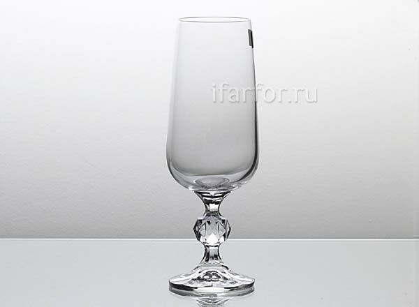 Набор фужеров для шампанского Прозрачный 6/6 КлаудиаSTERNA