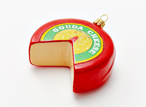 Елочная игрушка Сыр Gouda