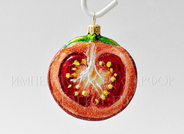 Christmas tree toy Half Tomato