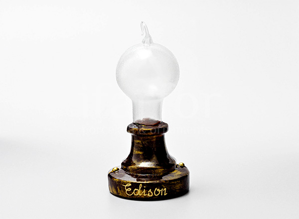 Елочная игрушка Старинная лампа Эдисона