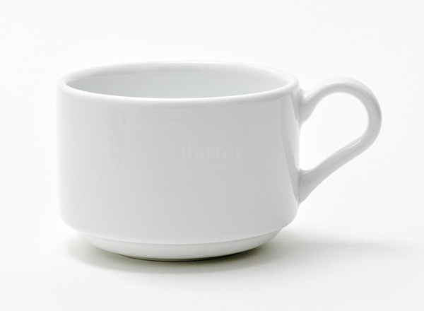 Чашка чайная Белый Практик