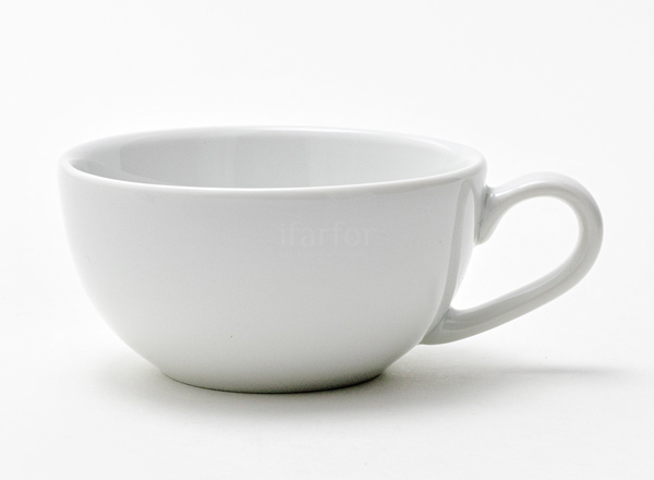 Чашка чайная Белый Классик