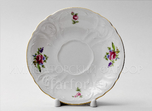 Saucer tea Bernadotte Meissen bouquet Bernadotte