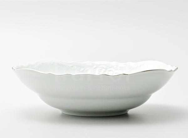 Salad bowl Bernadotte Platinum Pattern Bernadotte