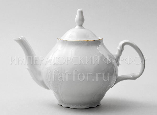 Чайник заварочный Бернадотт Белый узор Бернадотт