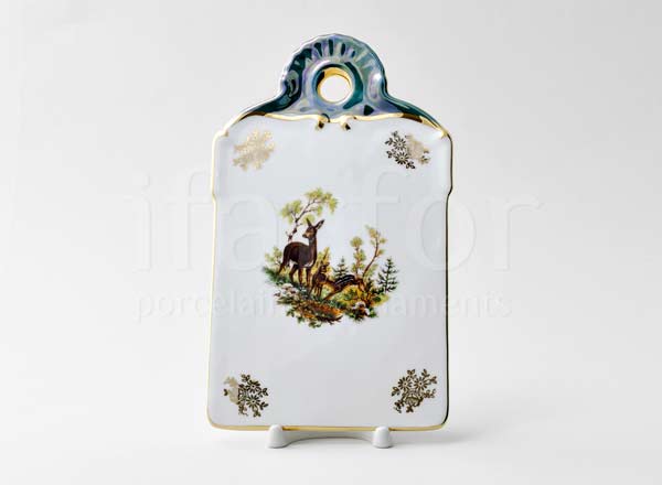 Board cutting Hunting Green Crown