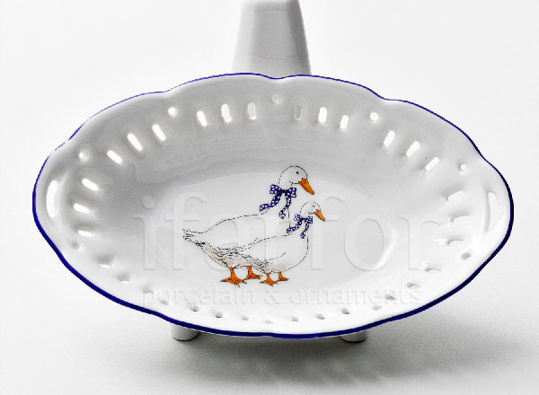 Candy dish Crown Geese Crown