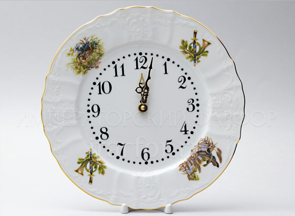 Часы круглые Бернадотт Охота Бернадотт