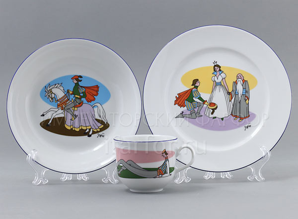 Set in a case for children in a gift box Prince THUN