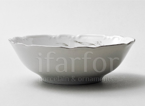Salad bowl Silver spikes Constance