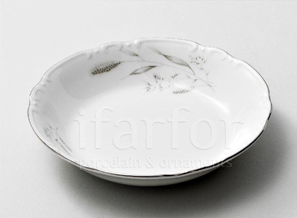 Salad bowl Silver spikes Constance