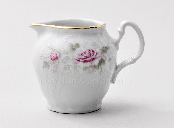 Сливочник Бернадотт Серая роза золото Бернадотт