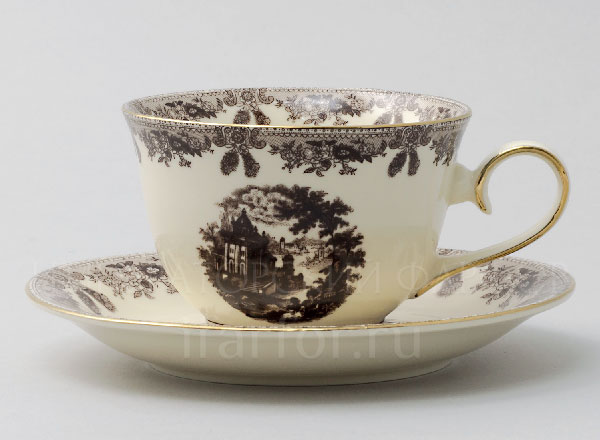 Чашка с блюдцем чайная Ностальгия Royal Classics