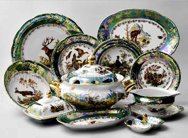 Table Set Hunting Green 6/29 Frederick