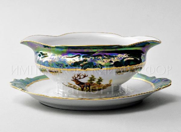 Sauceboat Hunting Green Frederick