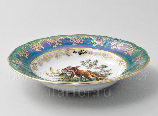 Plate deep Hunting Green