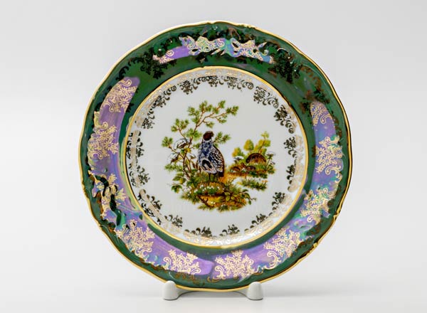 Plate dessert Hunting Green