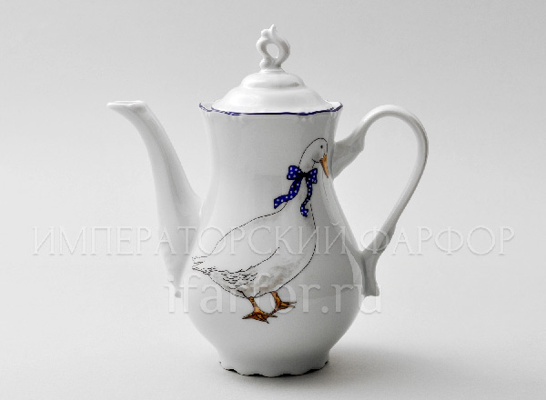 Coffe-pot Constance Geese Constance